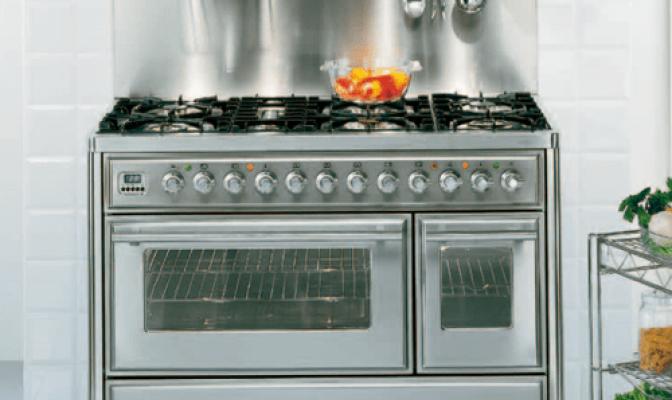 What are narrow ovens: gas and electric